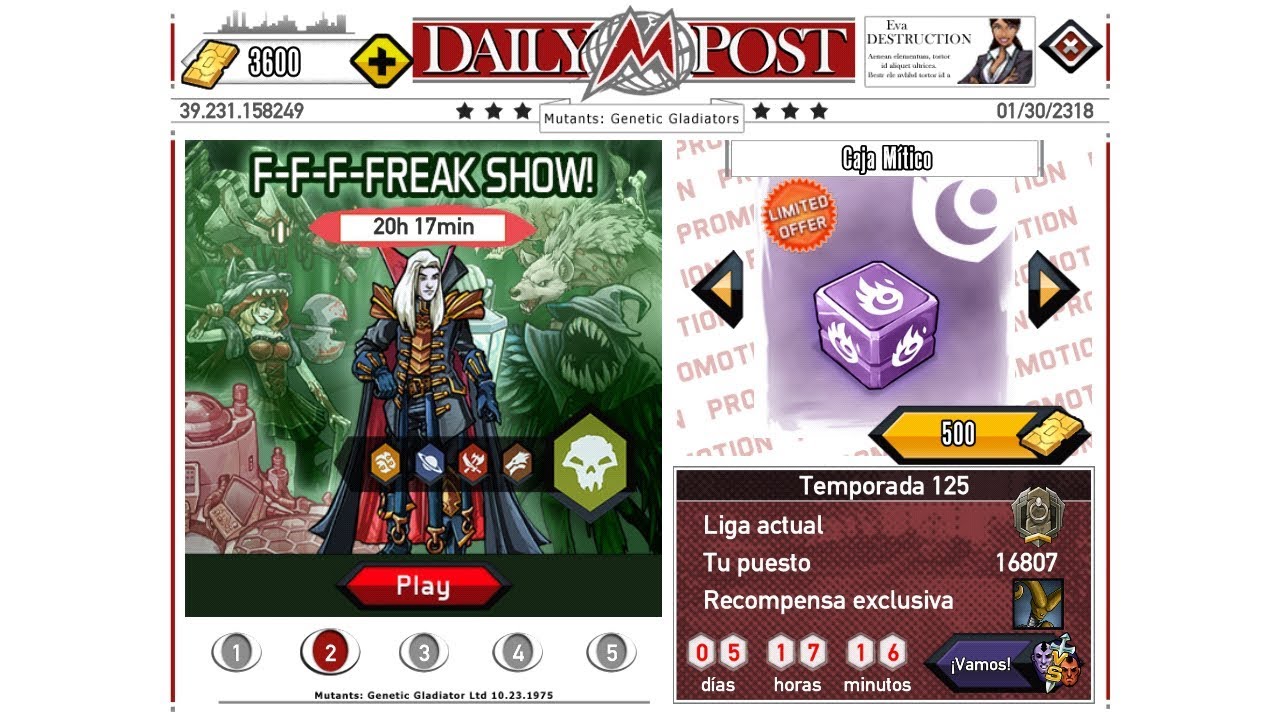 Evento de HIBRIDACION NECRO!!!(combinaciones)--MGG