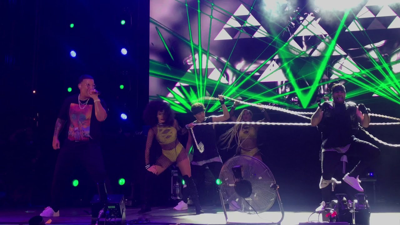 Daddy Yankee Escena Gandía Latin Fest 5/08/18 La gira dura parte 7