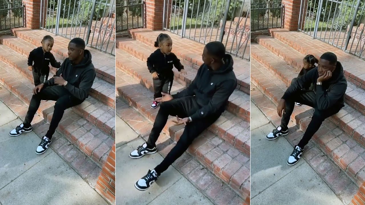 Aww! Brooke Valentine's Daughter Chi Summer Fighting With Her Daddy to Love Each Other 🥰