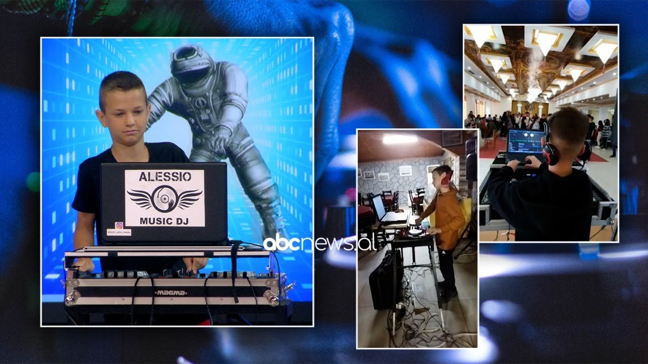 Dj 12-vjeçar nga Lushnja që mban dasma dhe evente, ja sa paguhet....Elektrizon studion live | ABC