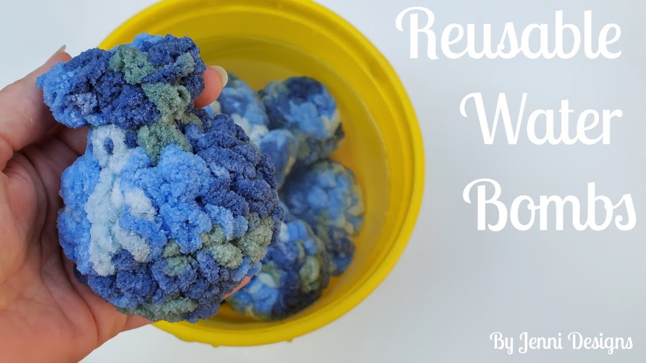 Crochet Pattern Tutorial: Reusable Water Bomb Balloons