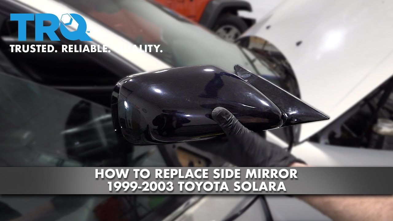 How to Replace Mirror 1999-2003 Toyota Solara