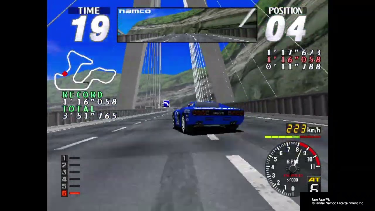 Rave Racer - Ridge Racer Long - Race Mode
