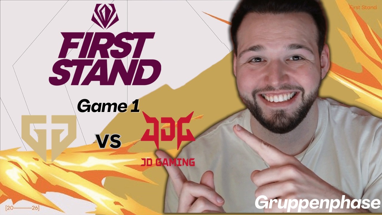 GENG vs JDG | Game 1 | First Stand 2026 Gruppenphase