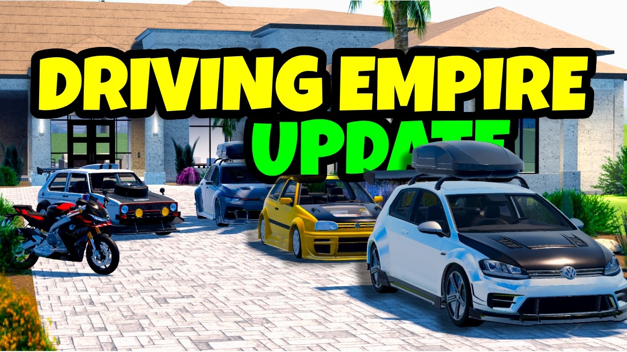 НОВОЕ ОБНОВЛЕНИЕ В DRIVING EMPIRE: 5 новых обвесов, 2 новых мотоцикла и многое другое.