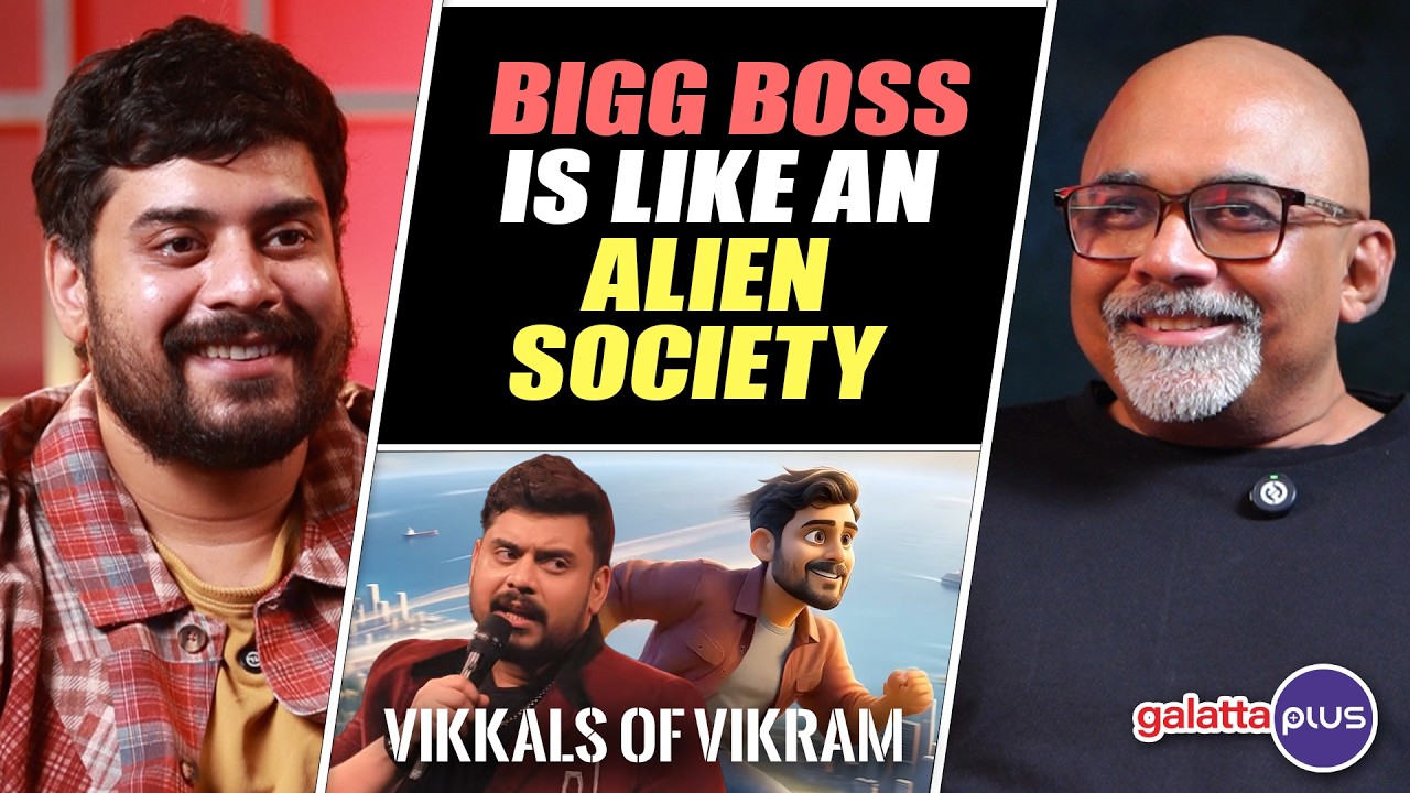 Vikkals Vikram Interview with Baradwaj Rangan | Vikkals of Vikram - A stand-up comedy special