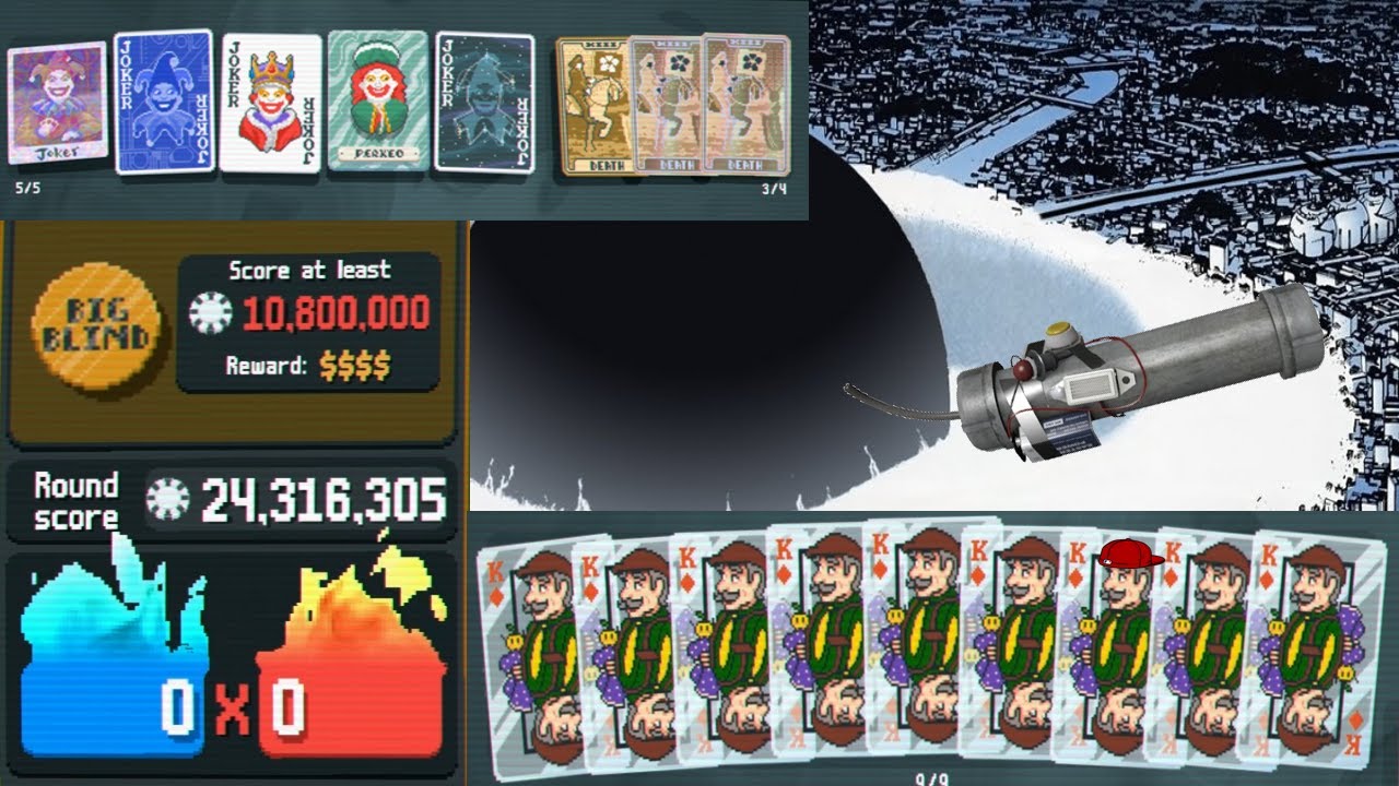Balatro Yellow Deck Run