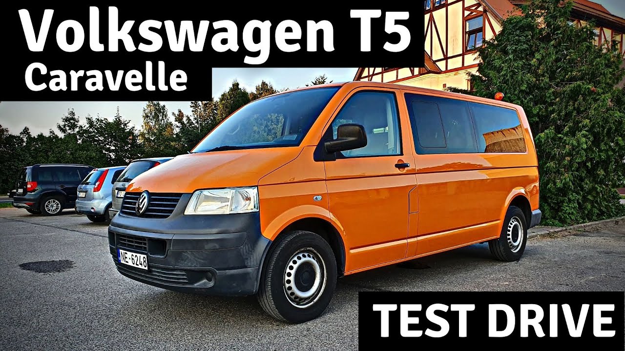 Volkswagen Caravelle T5 2008 1.9 TDI test drive | no talking