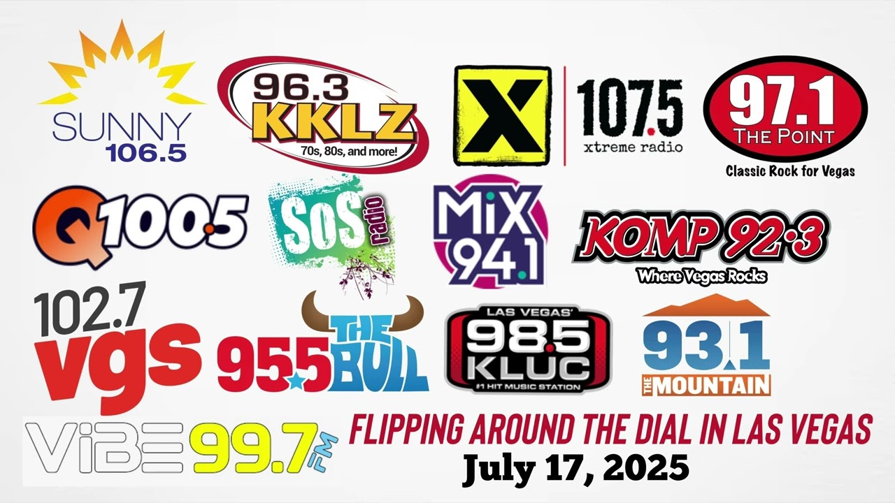 Flipping Around the FM Dial in Las Vegas
