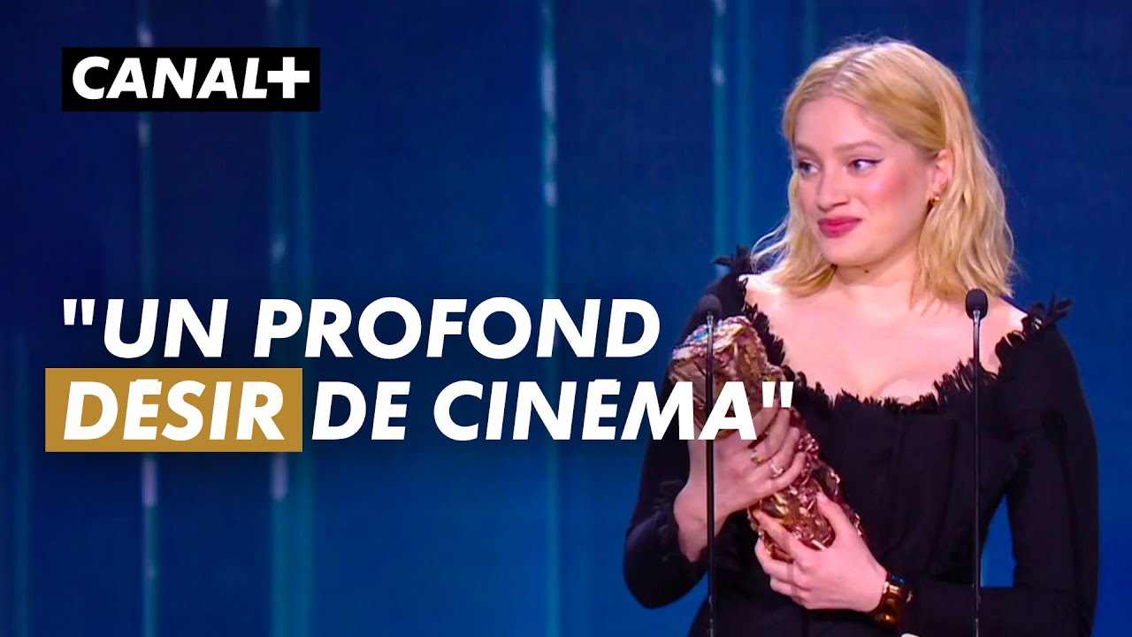 L'&eacute;motion d&eacute;bordante de Nadia Tereszkiewicz, meilleur espoir f&eacute;minin  - C&eacute;sar 2023 - CANAL+