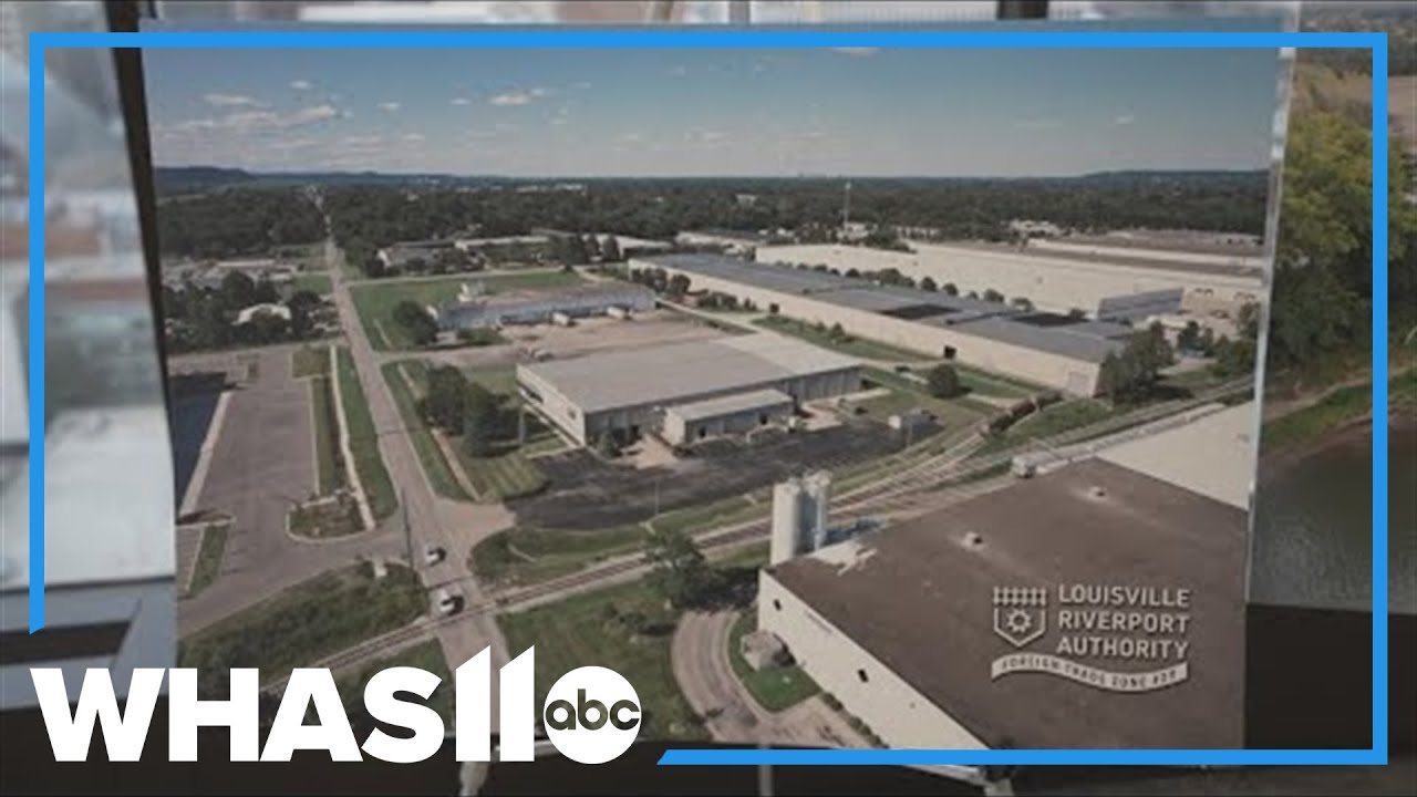 Leaders unveil plan to modernize Louisville's Riverport