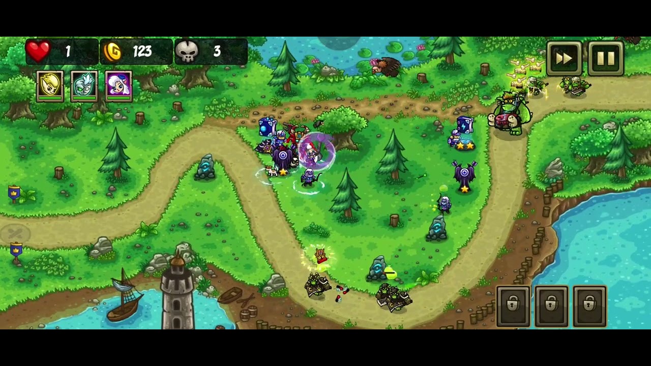 Defense story: Booblyc TD - Short Path ( Survival )