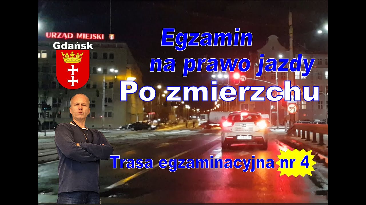 Egzamin na prawo jazdy w nocy