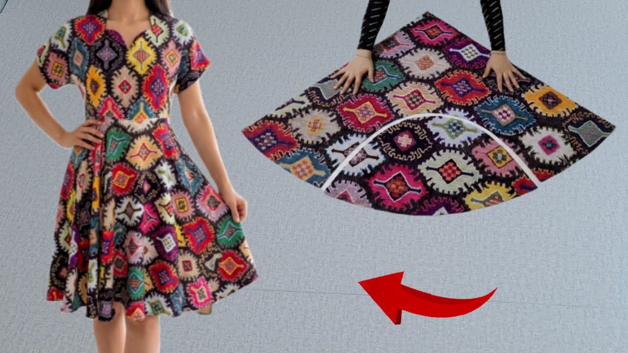Zero Sewing Experience? You Can Still Make This Beautiful Dress ​I Sewed  $200 Designer Dress for $5