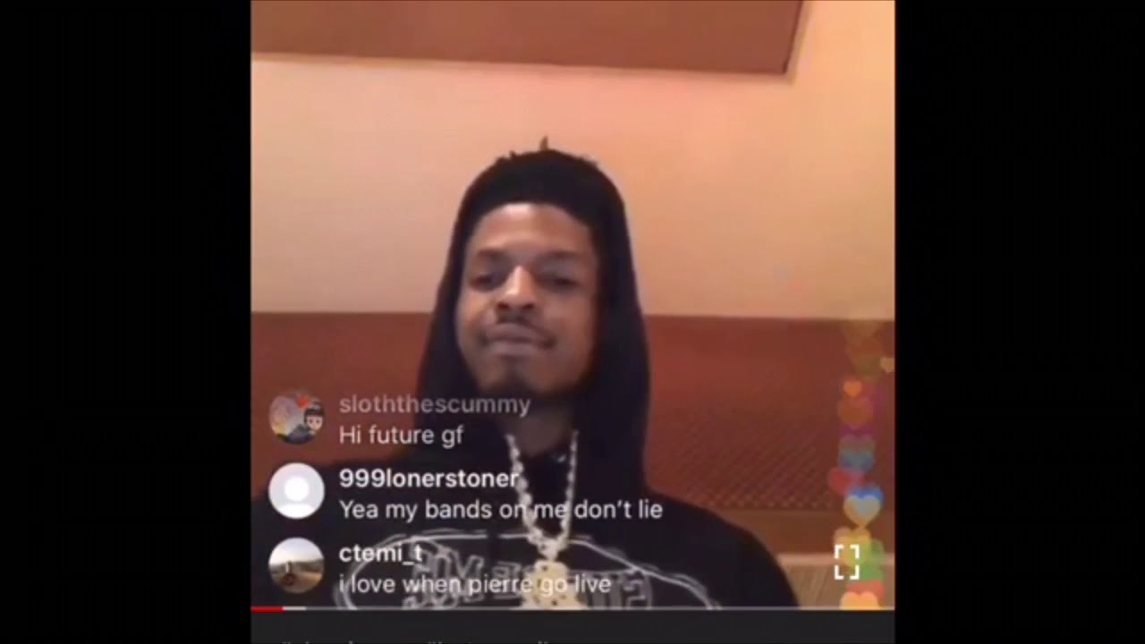 Pierre Bourne IG Live Beat ( 12 Min )