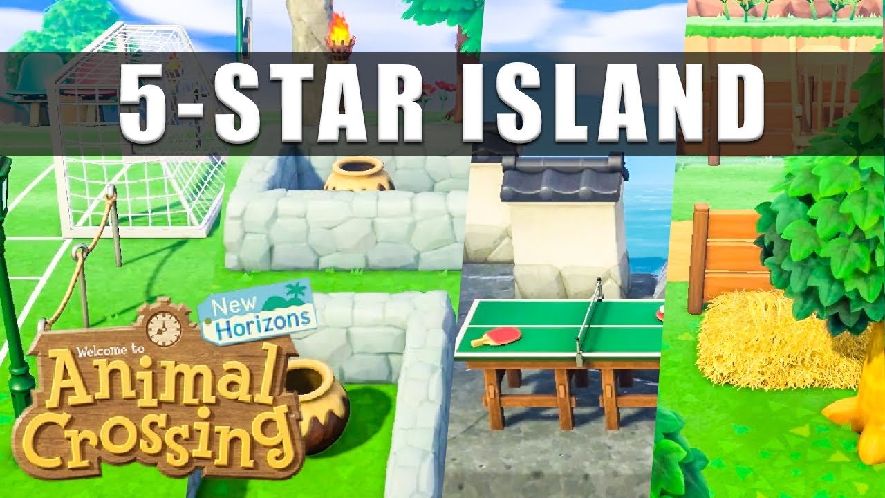 Animal Crossing New Horizons how to get a 5 star island rating - 5-star guide