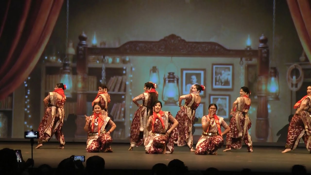 Maharashtrian Folk- Lavani Performance at IndiaNite 2025 / IAKC