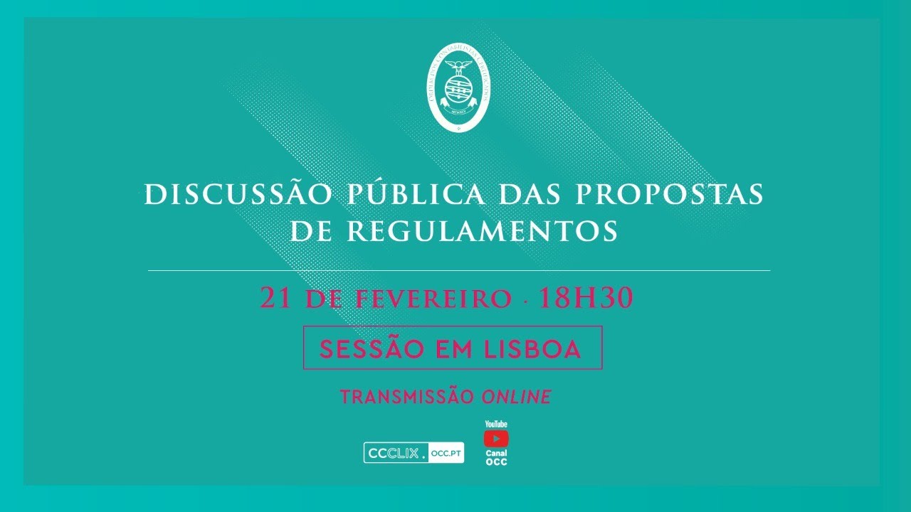 Discussão pública das propostas de regulamentos - Lisboa, 21 fevereiro 2024