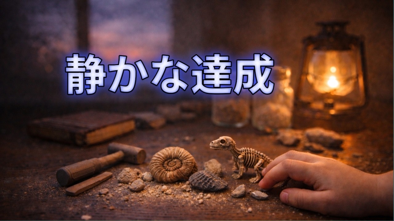 静かな達成