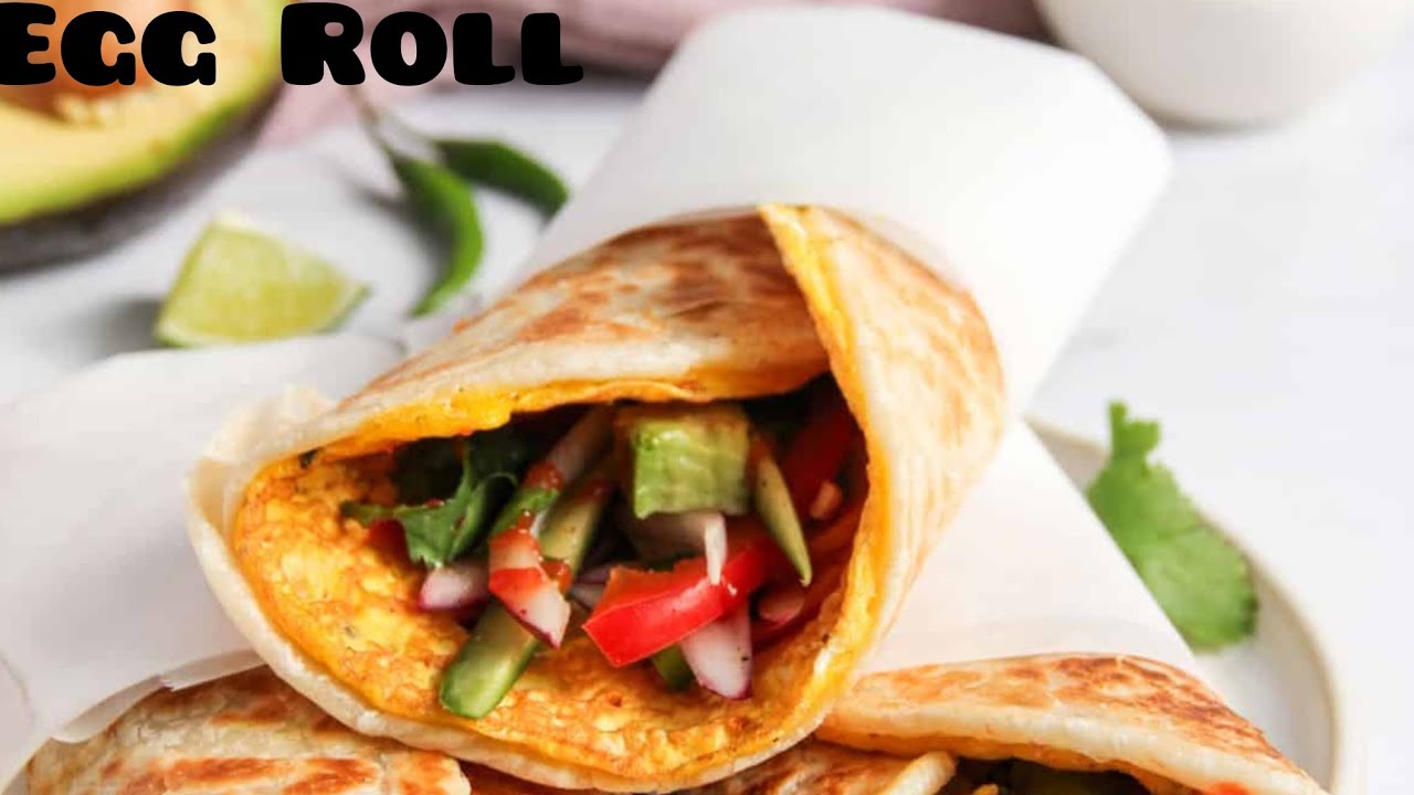 Bazar Jaisa Heldi Testi Egg Roll 🥚 बाजार जैसा हेल्दी टेस्टी एग रोल एक बार बनाएंगे आपके बच्चे मांग गई