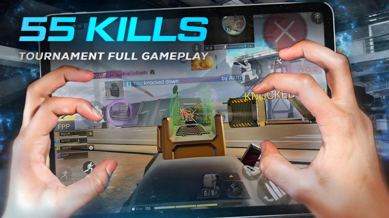 Call of duty mobile tournament with handcam full gameplay