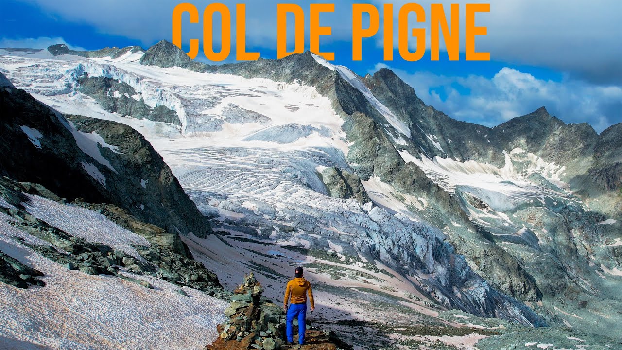 Au-dessus du Glacier de Moiry : Randonnée vers le Col de Pigne