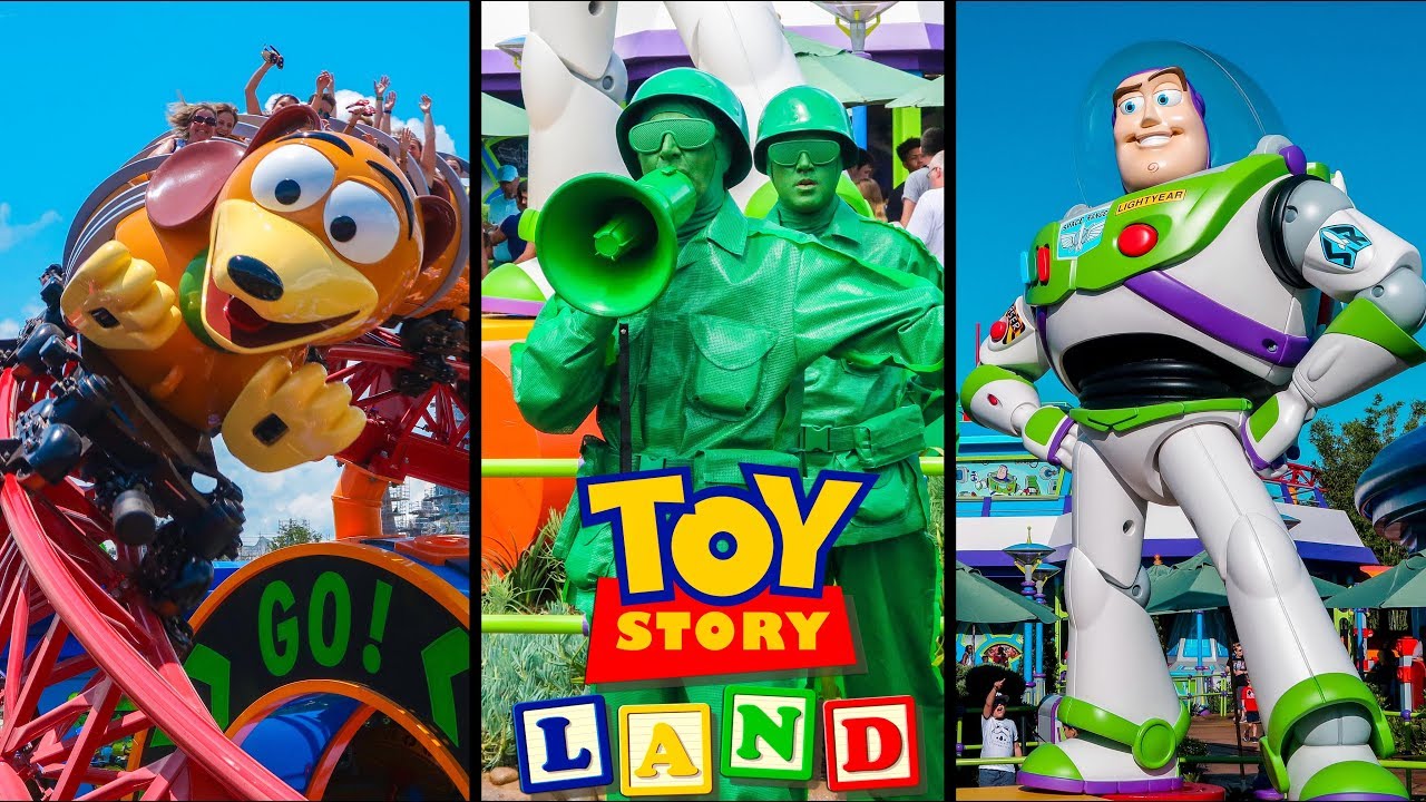 Top 10 New Toy Story Land Rides & Attractions! Disney World