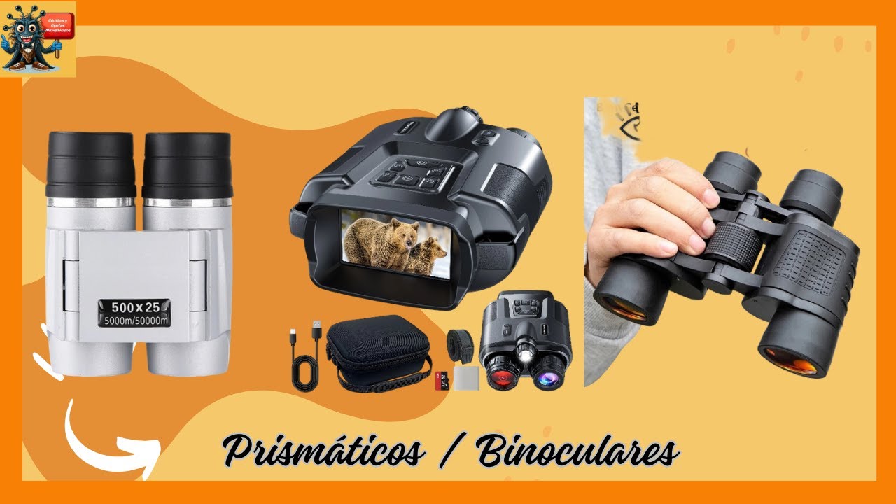 🔥 Los 3 MEJORES Prismáticos mas vendidos y BARATOS de Aliexpress 2025✅Calidad-Precio🔥Binoculares