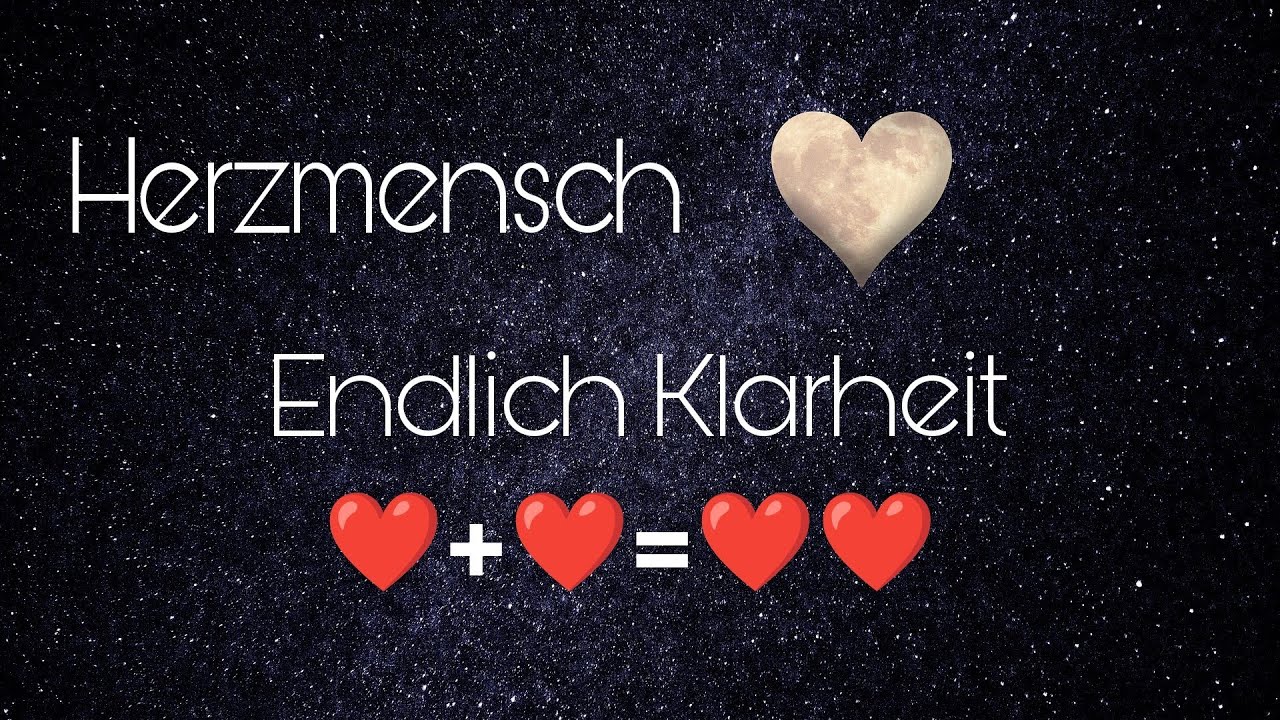 Herzmensch ❤️ Ich weiß jetzt was ich will , räume mein Leben auf und plane langfristig ☀️