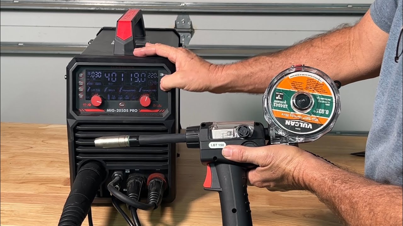 Upgrade Your YesWelder MIG-205DS Pro with the LBT150 Spool Gun!
