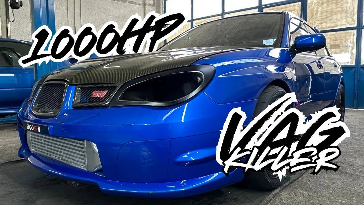 SUBARU IMPREZA 1000HP+ * VAG KILLER * 9500rpm PART.1 | Check Engine Group | Car Review Ep. 14