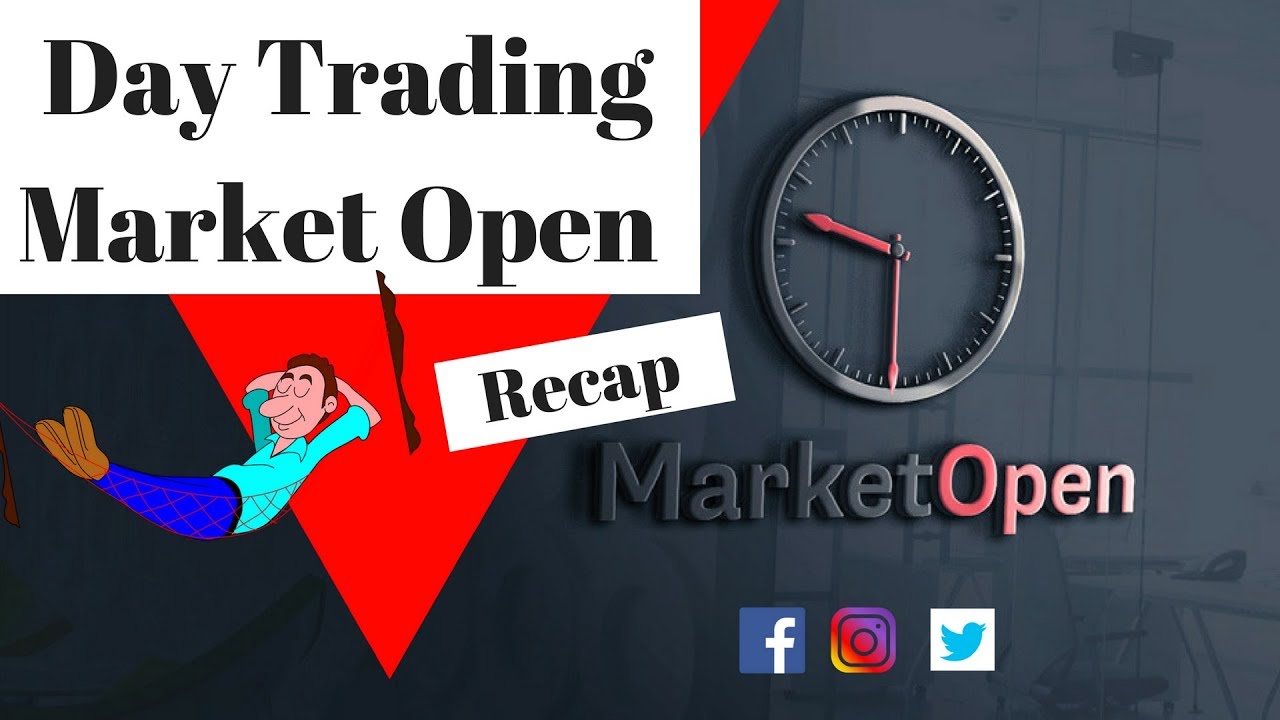 Day Trading Market Open - Easy Setup on a  Friday Morning