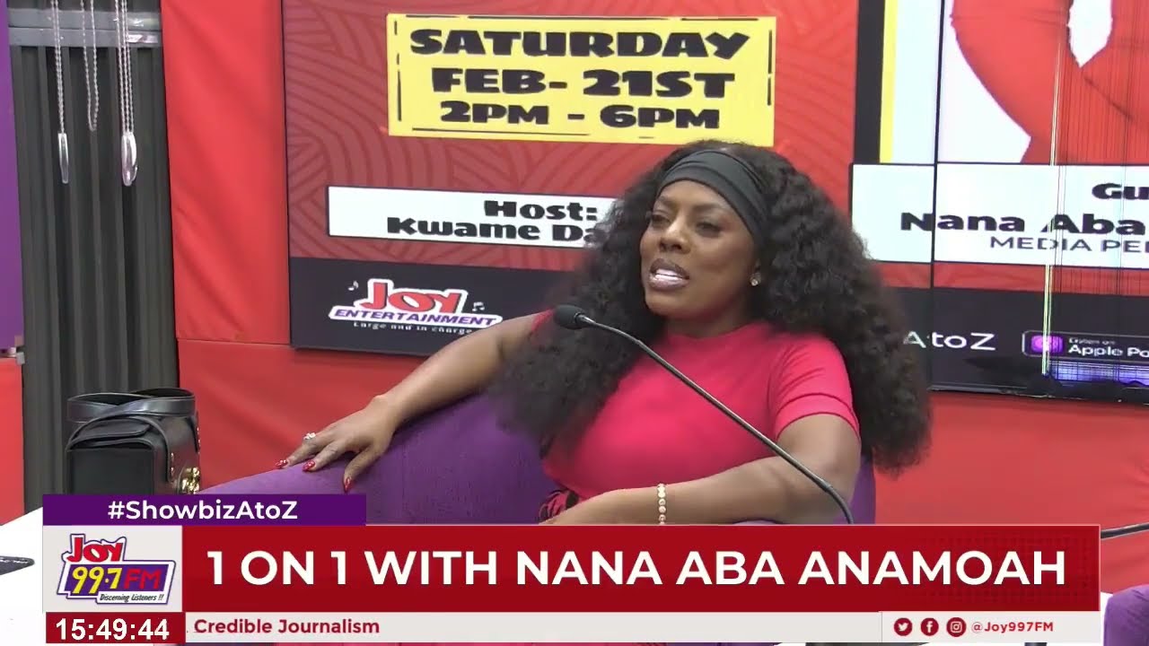 Nana Aba Anamoah Opens Up About Her Tough Koku Anyidoho Interview | Showbiz A-Z