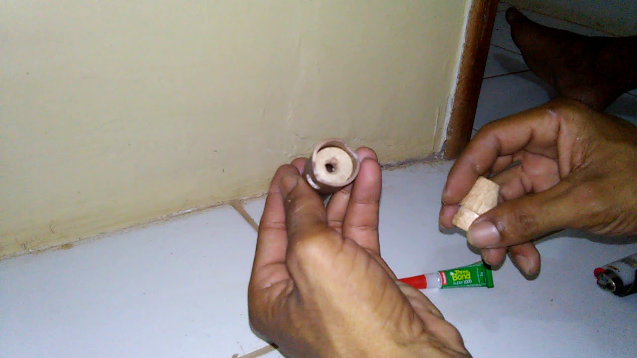 Isca artificial pooper de pvc muito facil de fazer