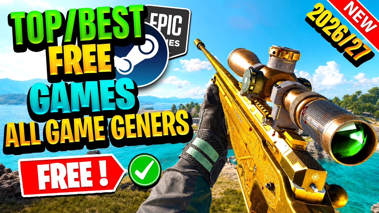 The ULTIMATE Guide to BEST FREE PC Games in 2026 (All Genres)