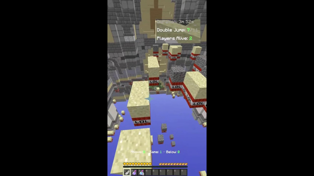 Minecraft TNT Run