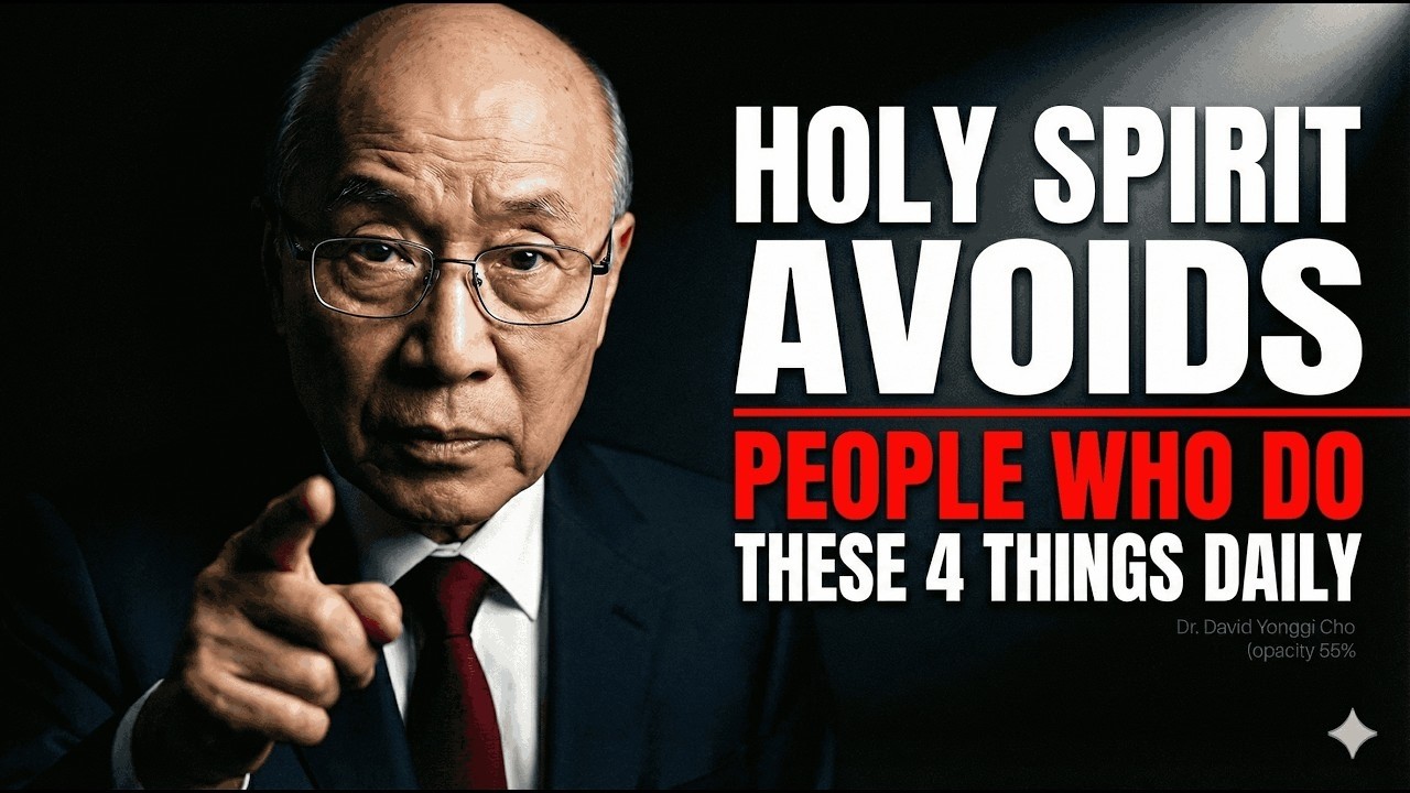 The Holy Spirit Avoids People Who Do These 4 Things Daily - Dr David Yonggi Cho