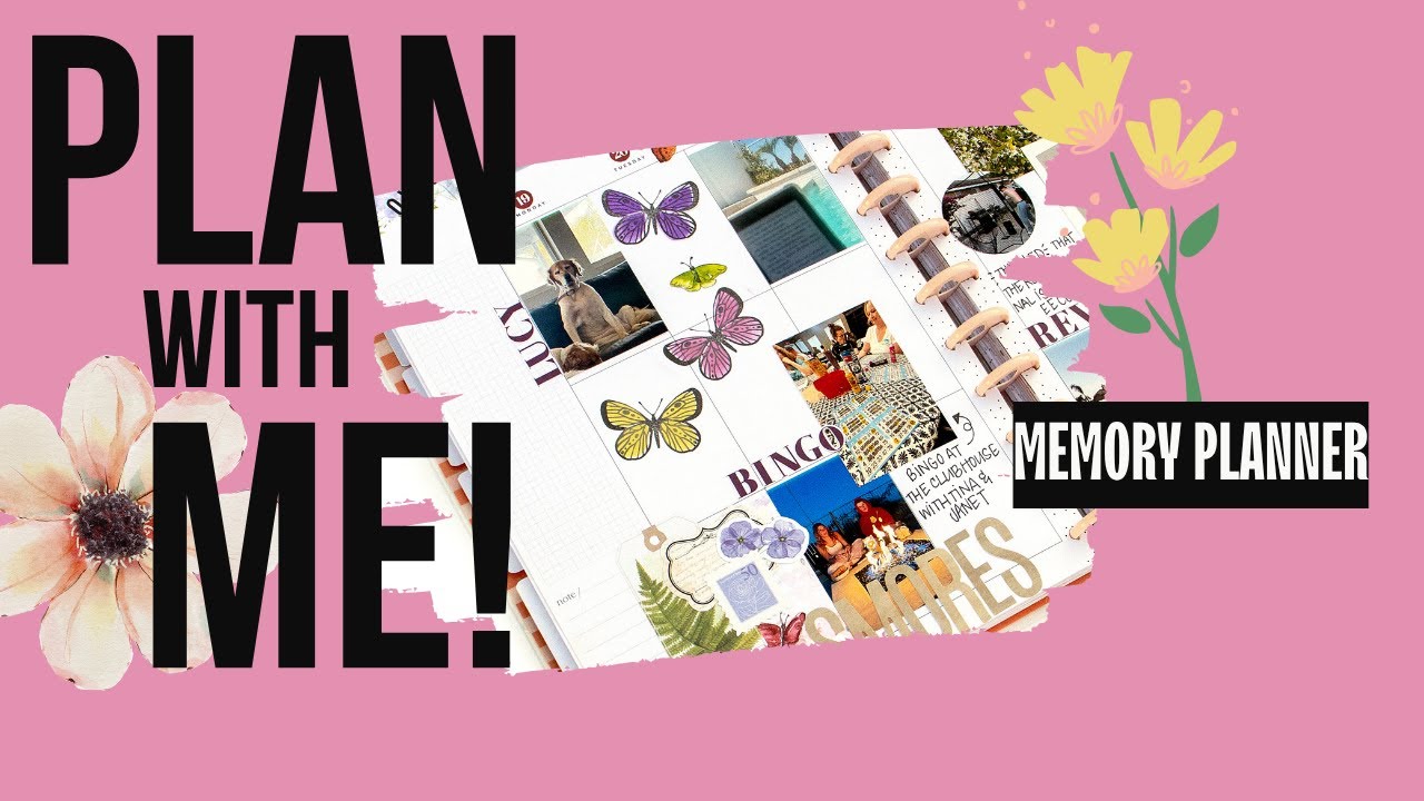 Journaling With Photos | Memory Planner | BIG Happy Planner | How To DIY | Beach + Mother's Day