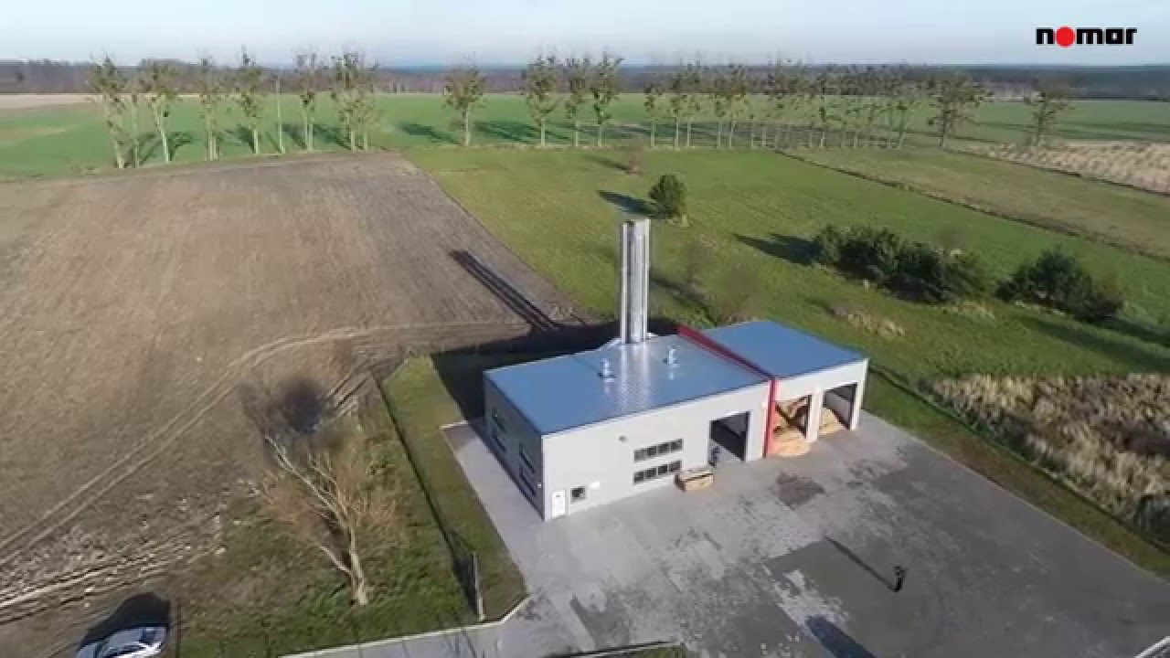 Kotłownia opalana zrębką drzewną w Krośnicach - realizacja firmy Nomar