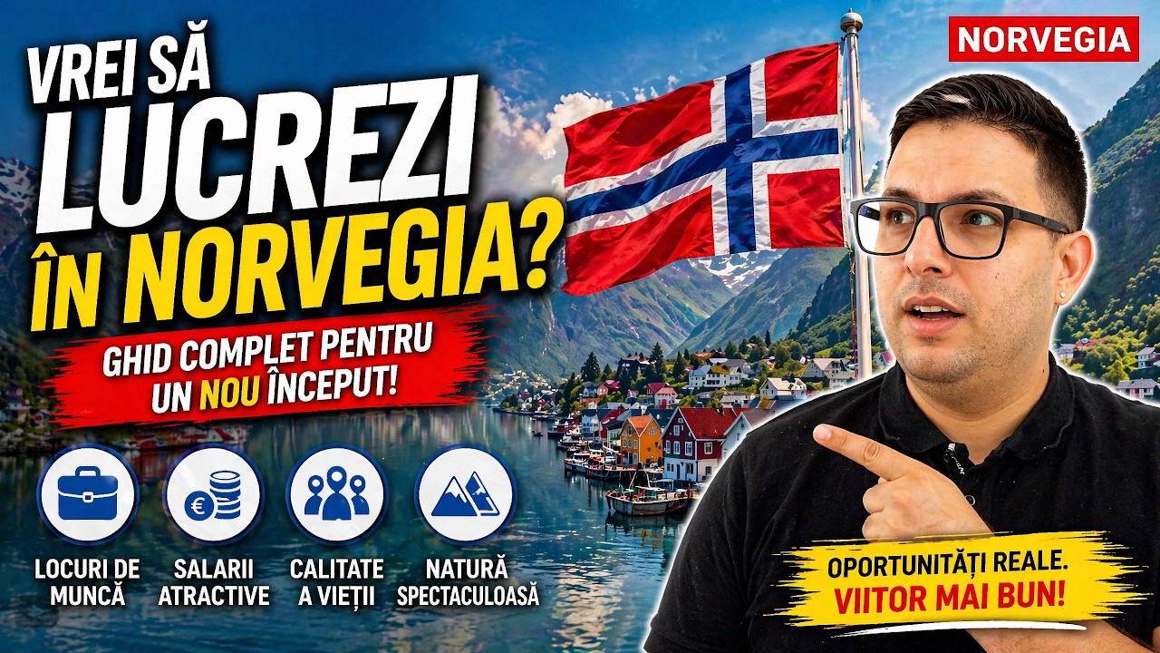 LOCURI DE MUNCĂ în Norvegia