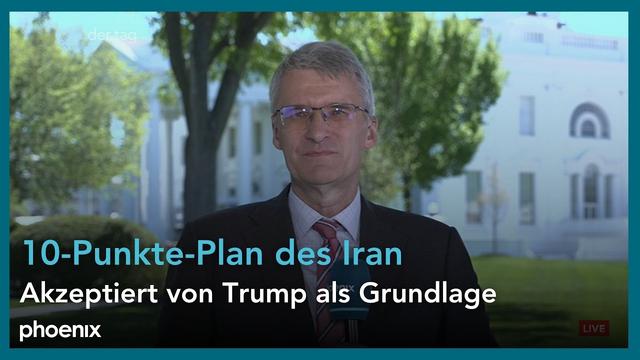 Elmar Theve&szlig;en (ZDF-Korrespondent) zum Iran-Krieg | 08.04.26