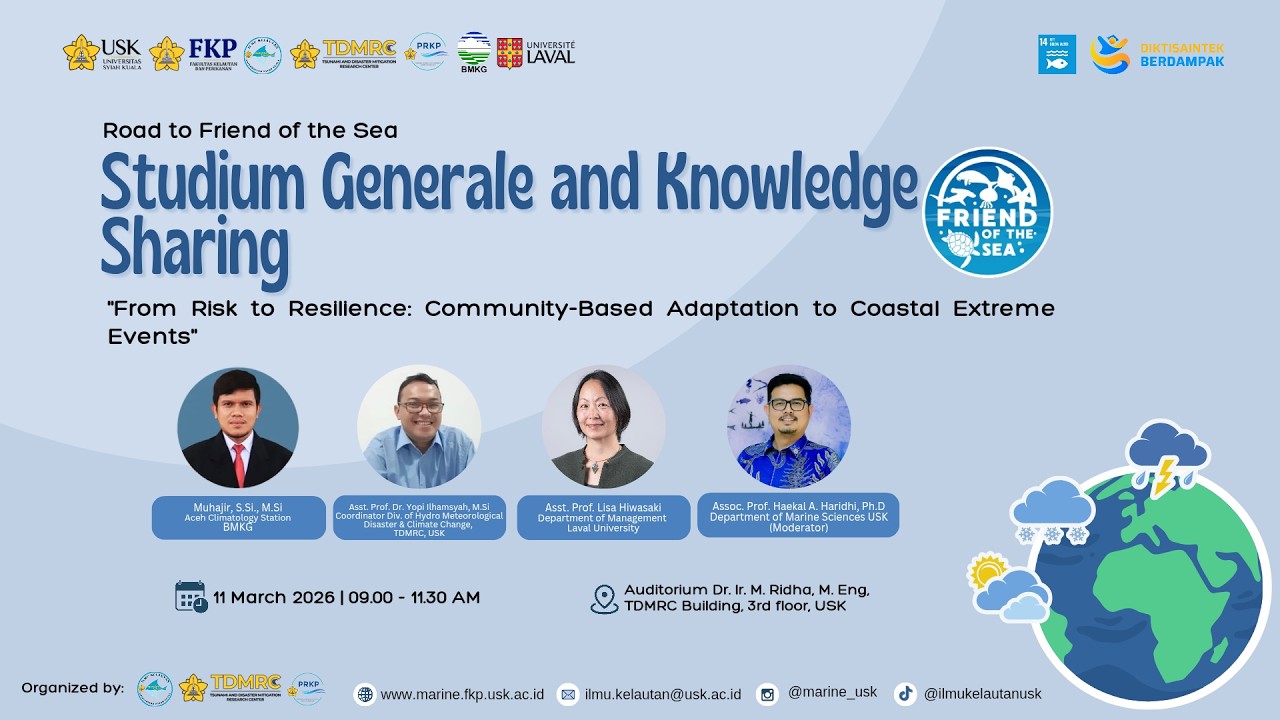 Road to Friend of the Sea : Studium Generale and Sharing Knowledge