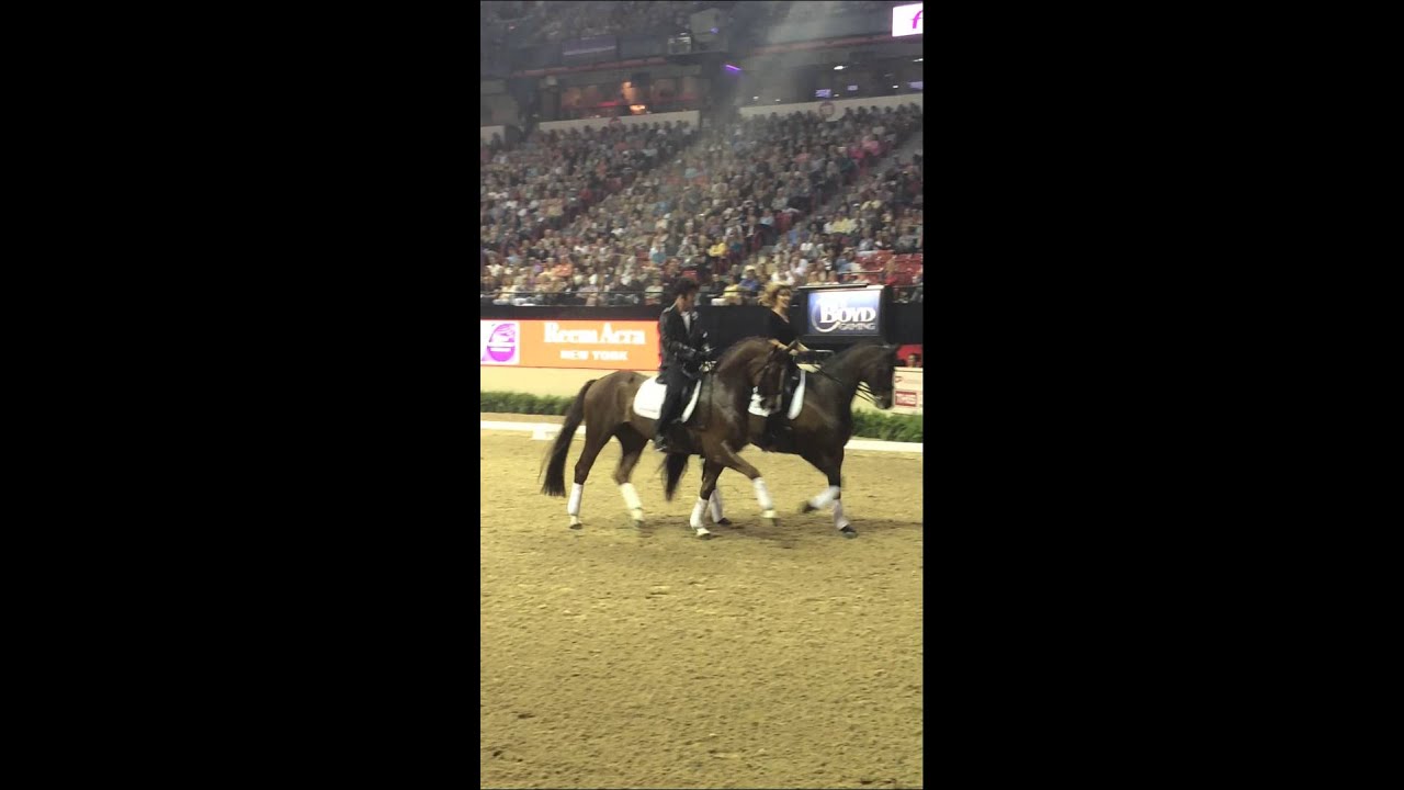 Jan Ebeling Charlotte Bredahl World Cup Dressage 2015
