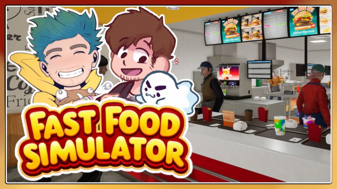Gary & SinowBeats! We Want Fries & Cheese! [Fast Food Simulator]