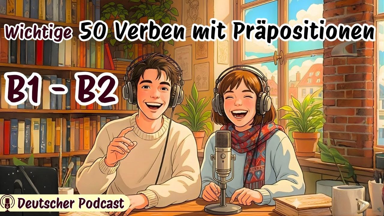 Diese 50 Verben mit Präpositionen blockieren dein Deutsch 😳 | B1 ➜ B2