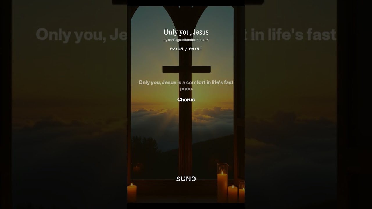 Only You, Jesus