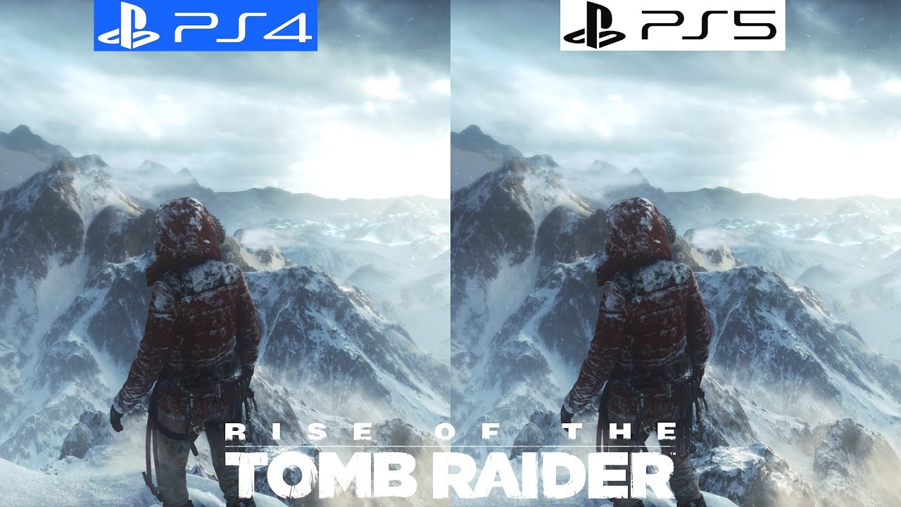 Rise of the Tomb Raider PS4 vs PS5 BC - Graphics Comparison - Framerate - 4K - Loading Times - 60FPS