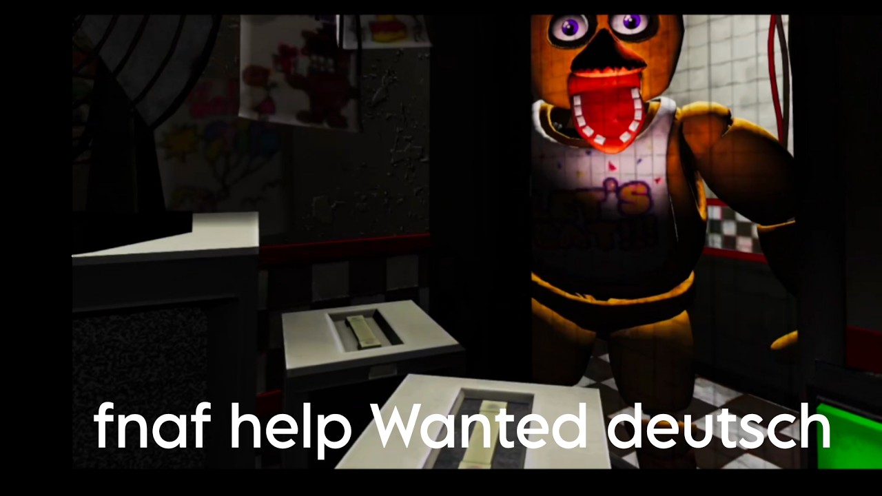 Ich spiele fnaf help wanted ( deutsch )