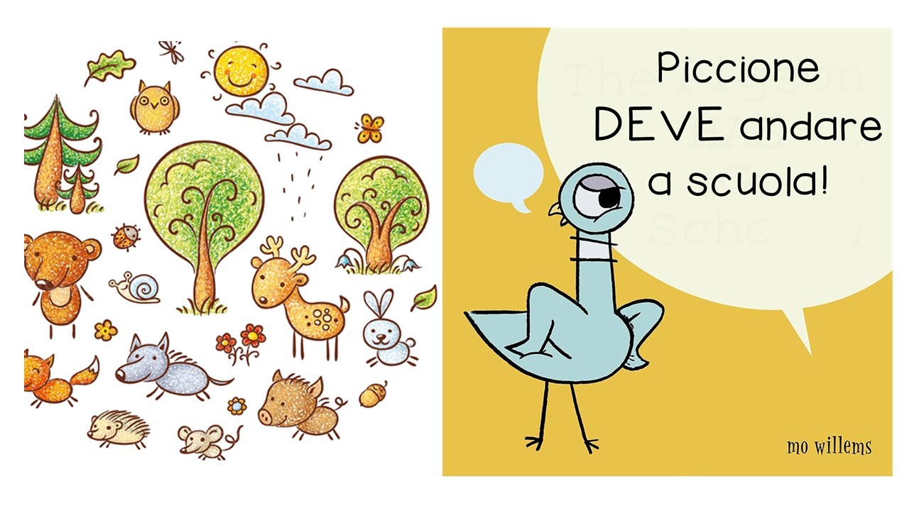 STORIE per bambini per apprendere e sognare | Piccione deve andare a scuola
