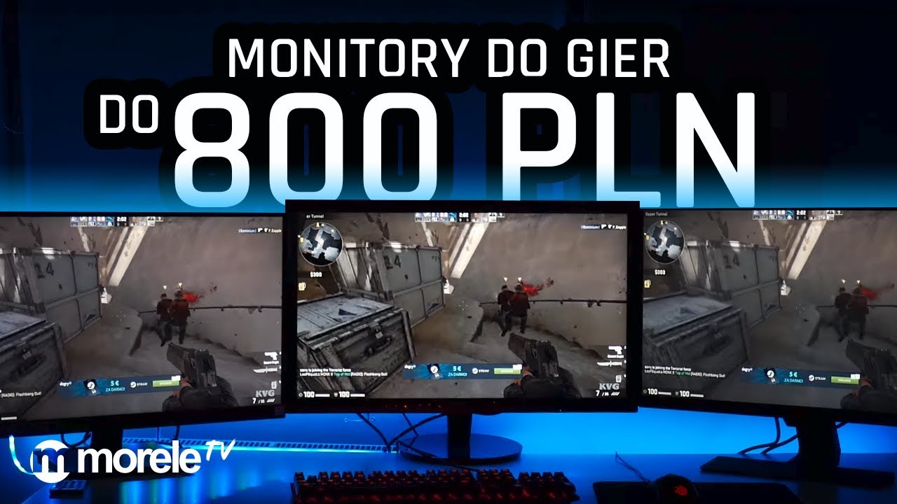 Monitor do gier do 800 zł | Test AOC, iiyama, BenQ